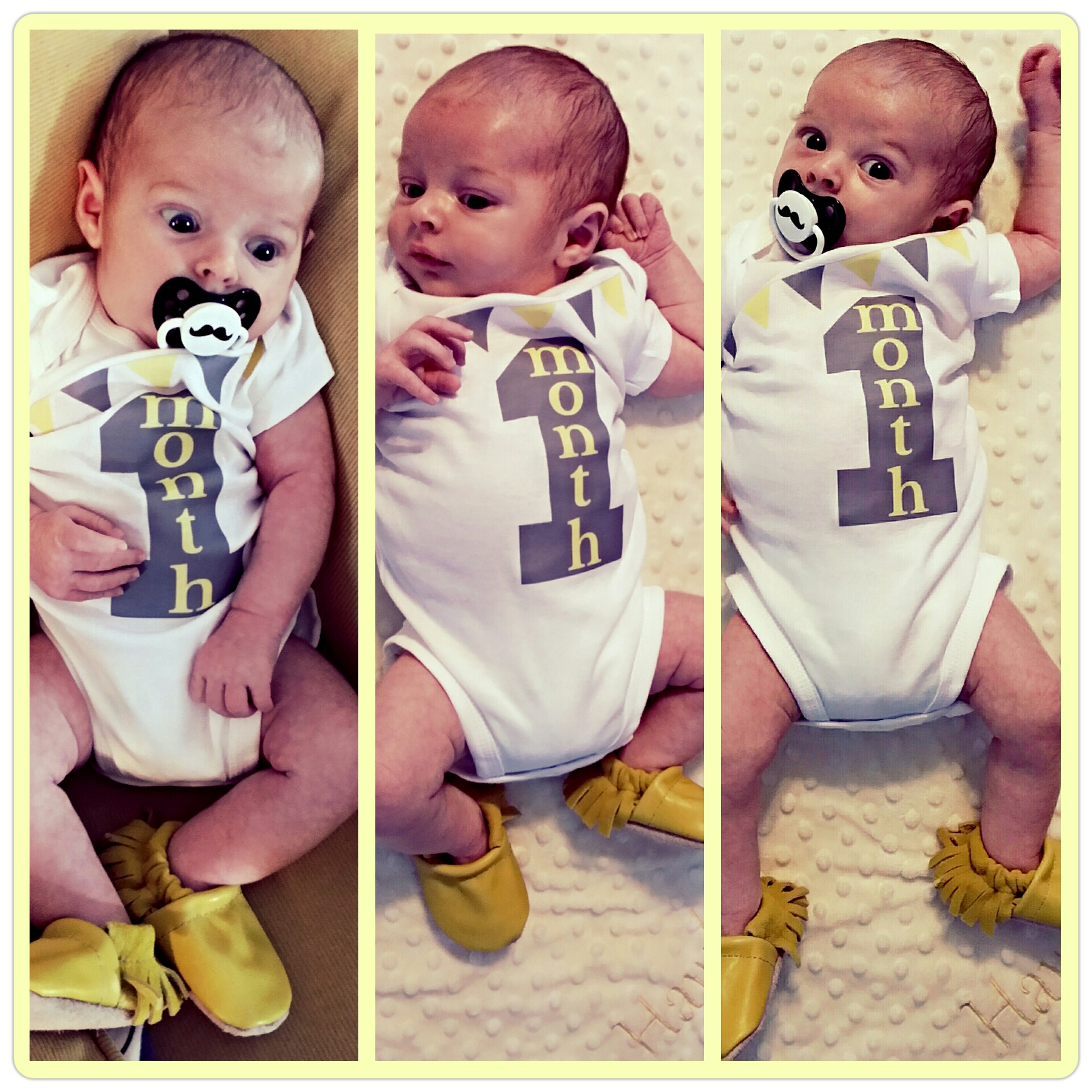 2 Month Old Milestone Outfit  Baby Clothes