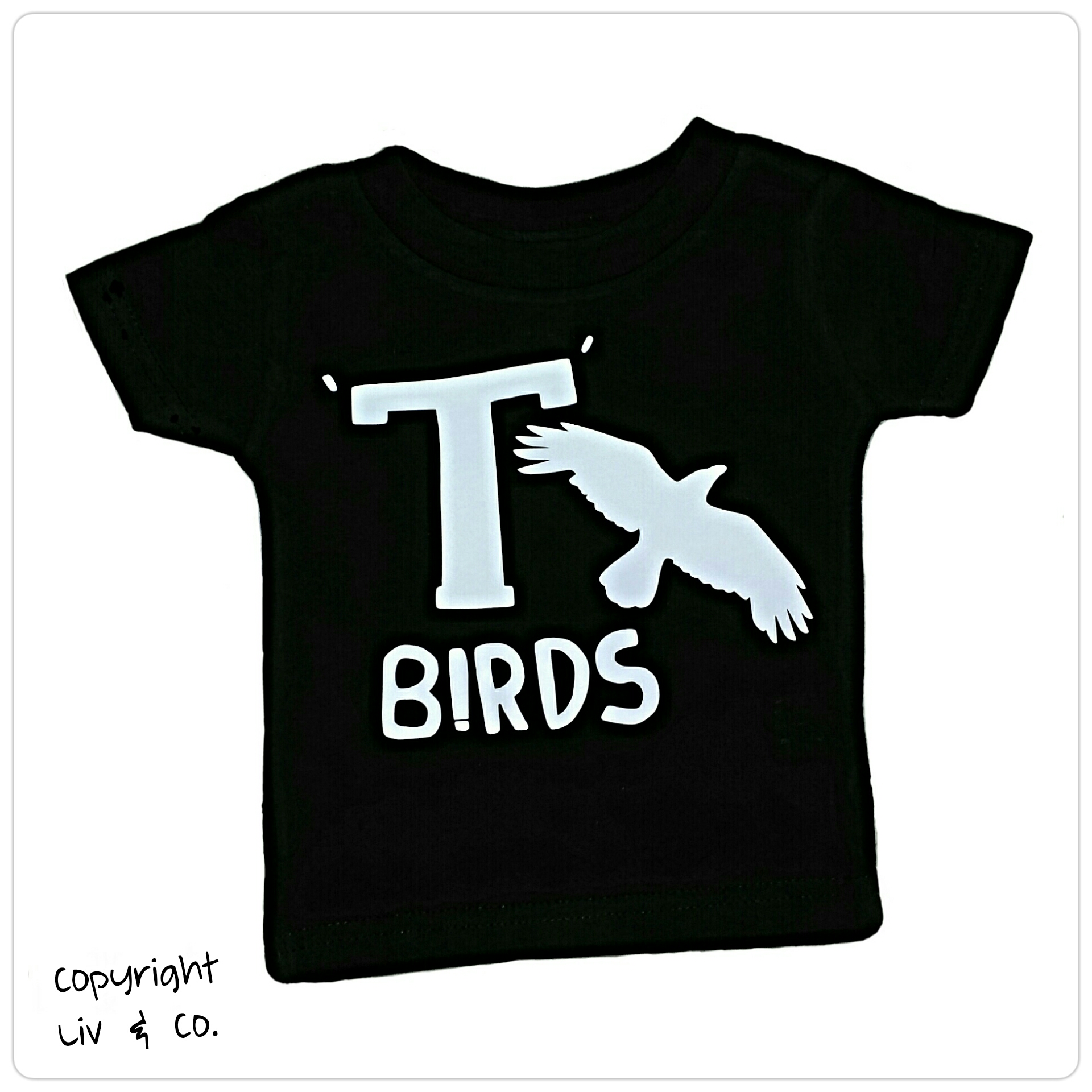 Kinder Jungen Mädchen T Birds T-Shirt Grease Kostüm