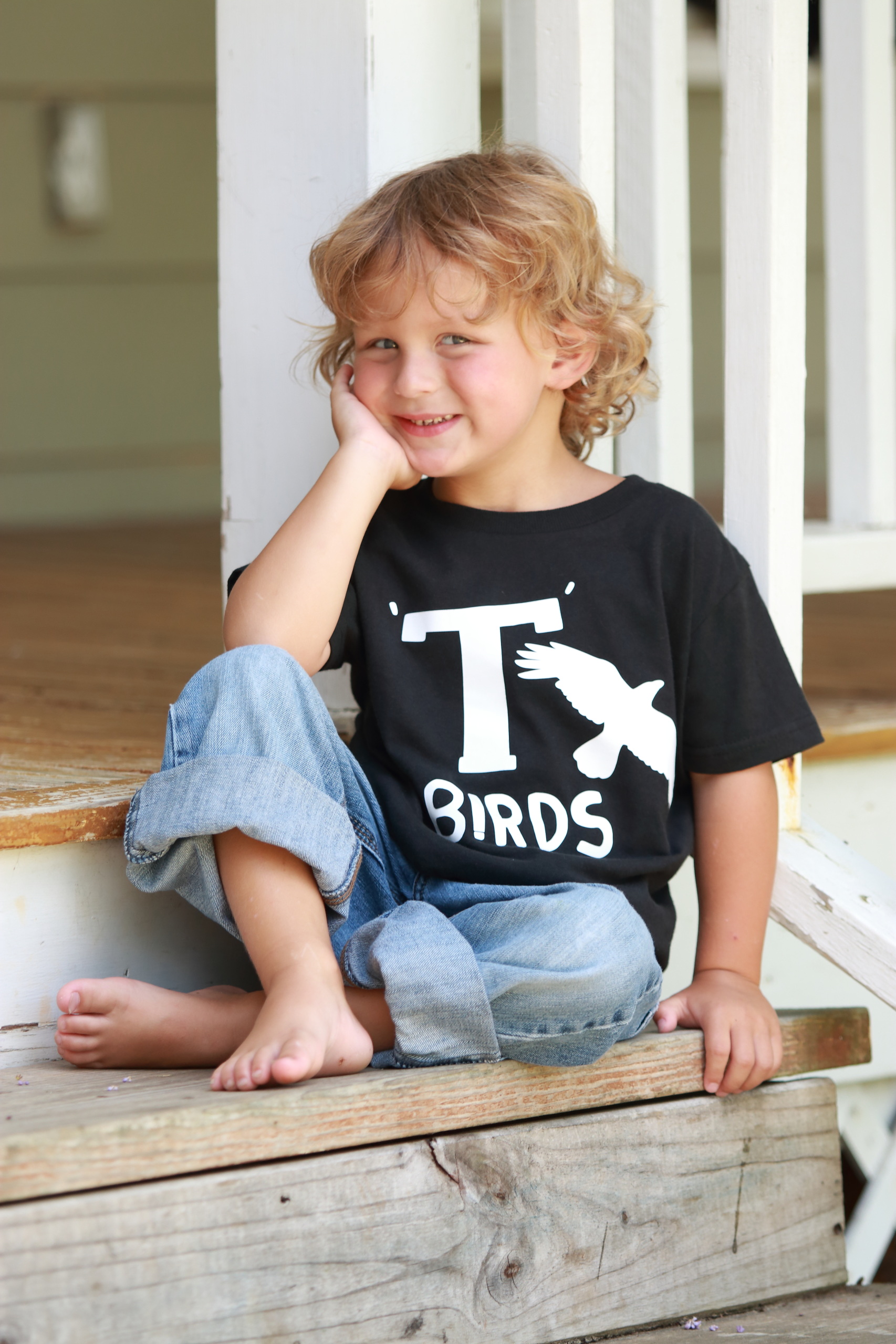 Kinder Jungen Mädchen T Birds T-Shirt Grease Kostüm