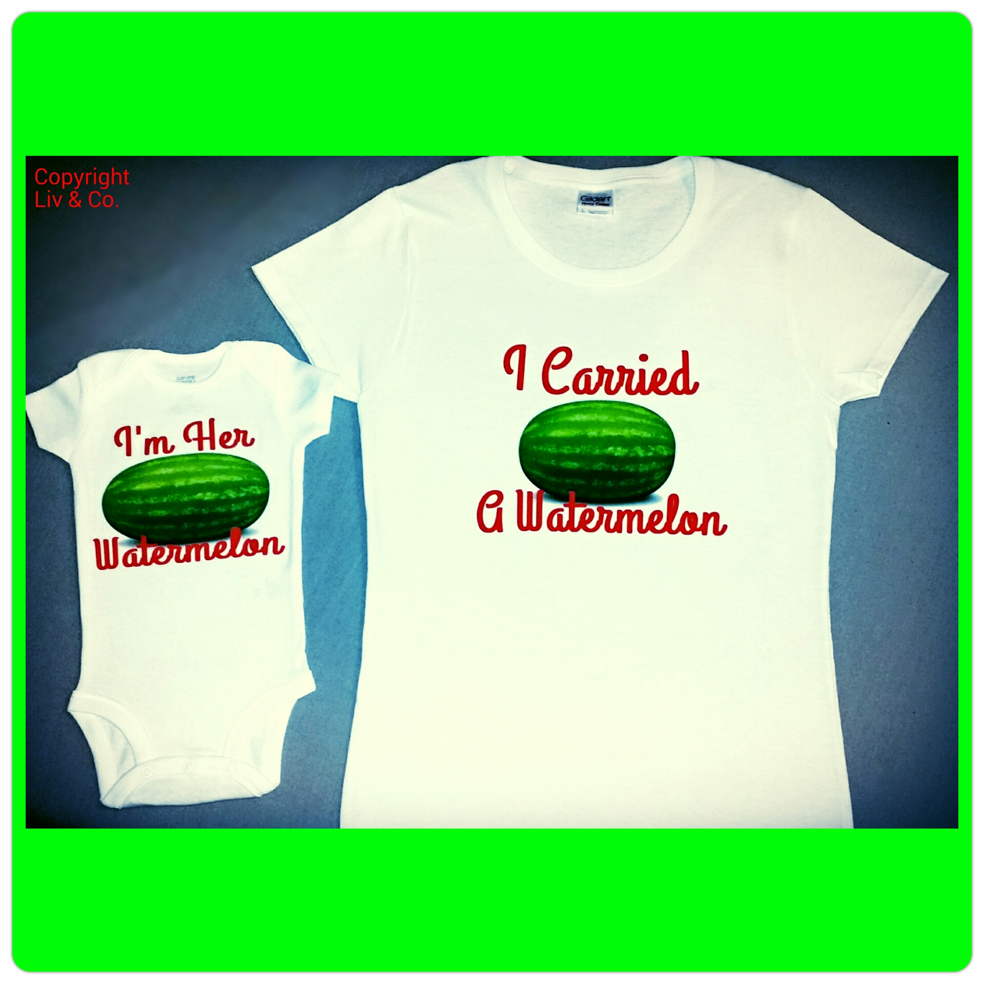 aan de andere kant, Lief Kan weerstaan Matching Mommy and Me Shirts - Funny Maternity T Shirts