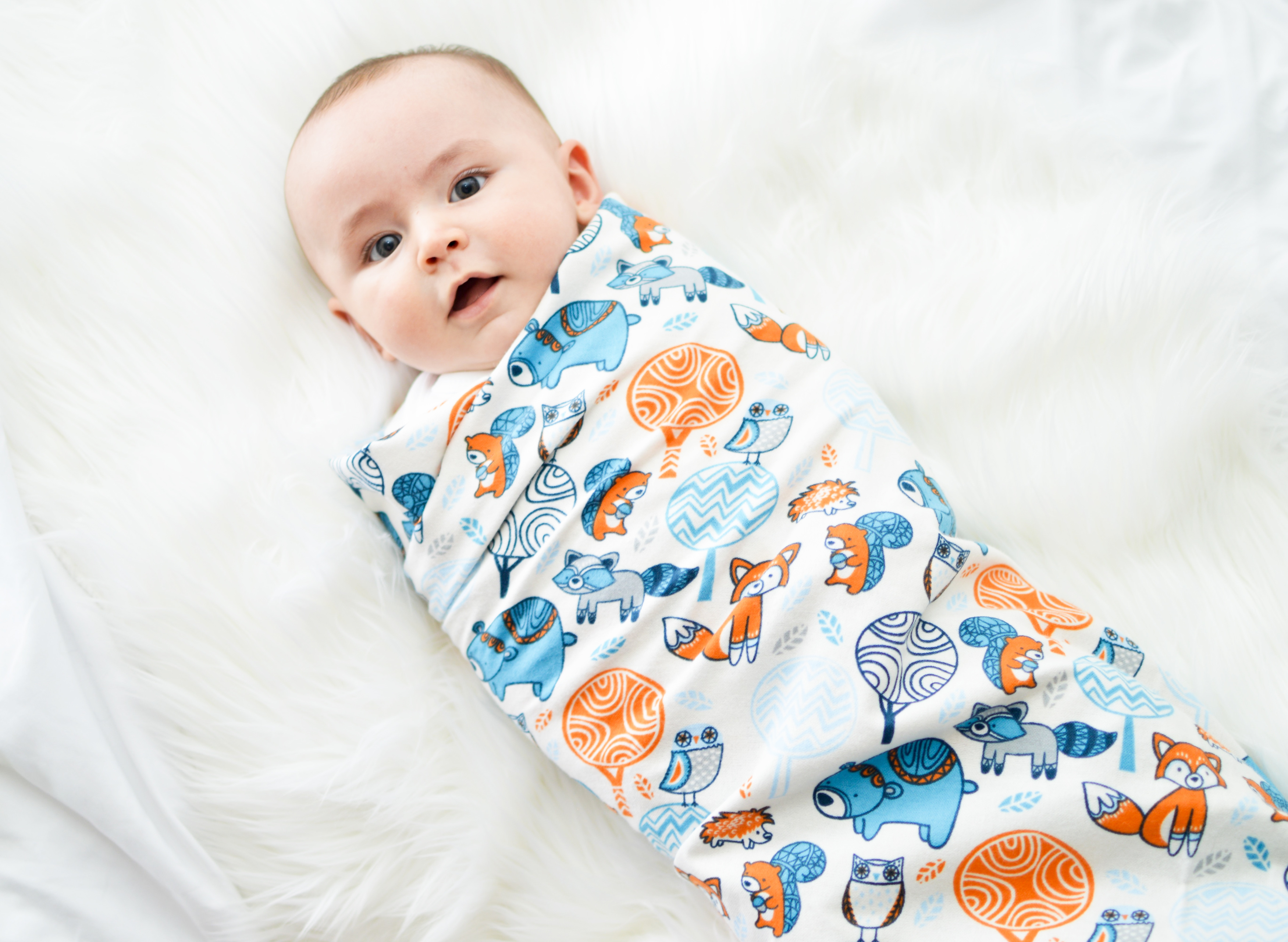 animal age blanket for baby