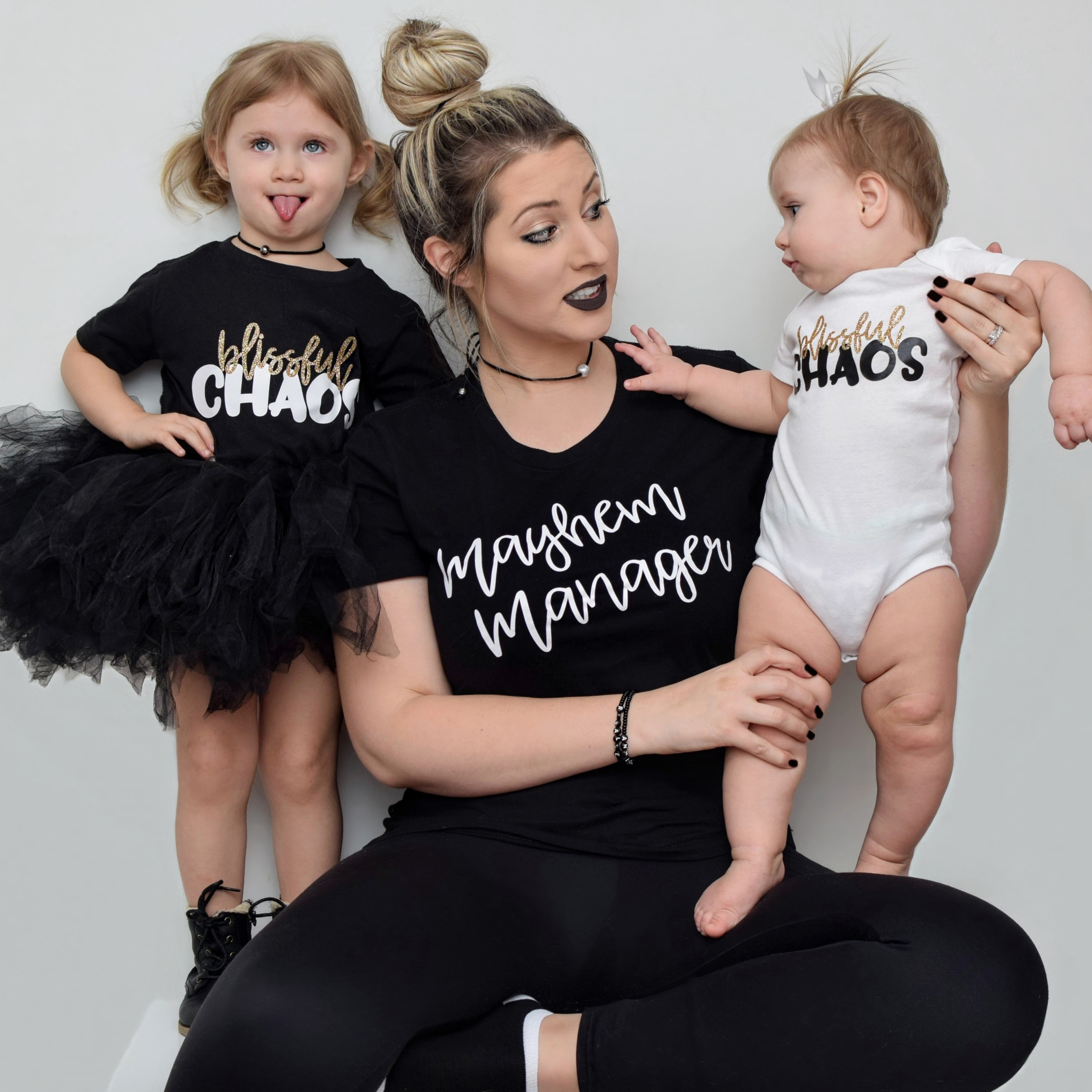 Mayhem Manager™ Funny Mom Shirts With Sayings - Motherhood Tees - Mama T- shirts