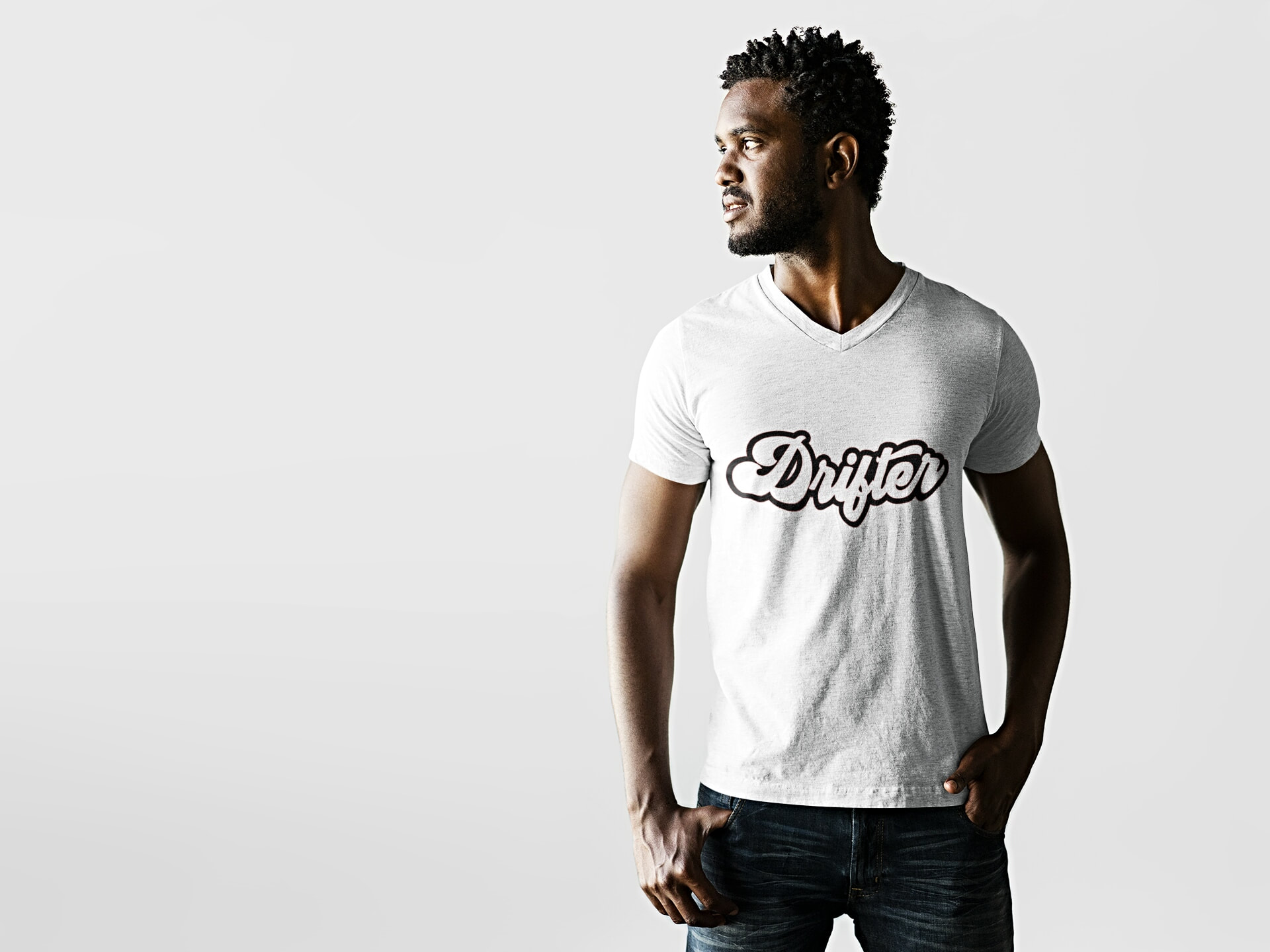 Drifter Trendy Men's Graphic T-Shirt - Tee Shirt - Top
